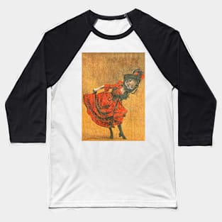 Vintage Bunny Dancer Baseball T-Shirt